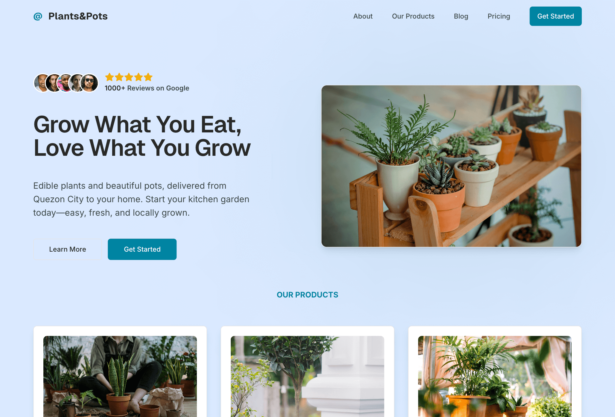 Responsive website design for mobile and desktop devices